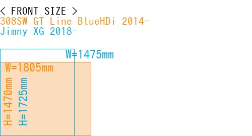 #308SW GT Line BlueHDi 2014- + Jimny XG 2018-